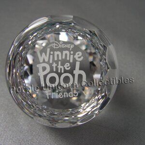 Swarovski Crystal Disney Winnie the Pooh & Friends Title Plaque 905772
